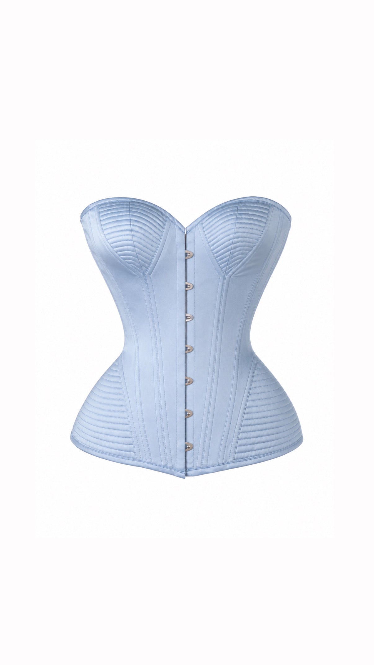 ROYAL SATIN CORSET - BLUE EDITION