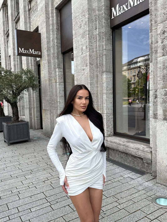 Amelia Ivory Mini Dress