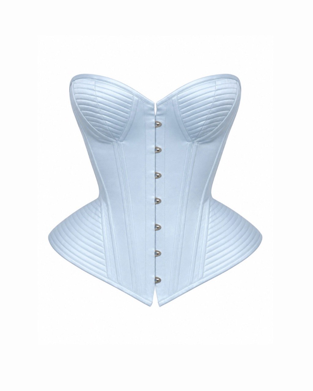 ROYAL SATIN CORSET - BLUE EDITION