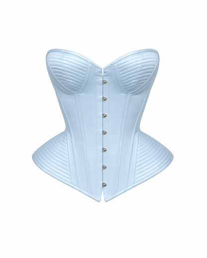 ROYAL SATIN CORSET - BLUE EDITION